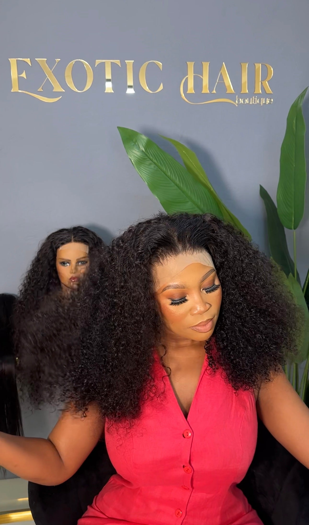 Full frontal Kinky curls DD units (factory made)