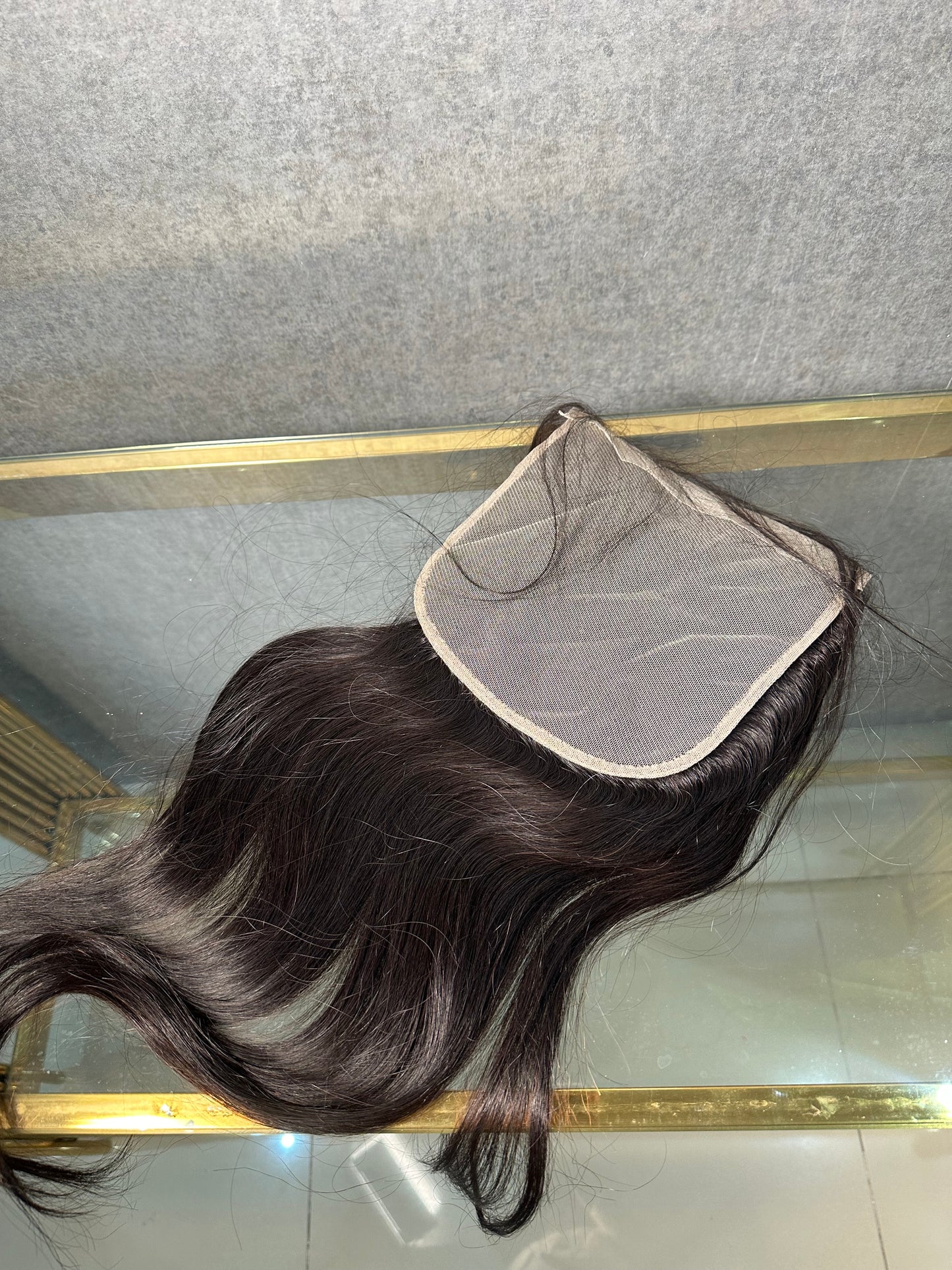 7by7 transparent lace closures