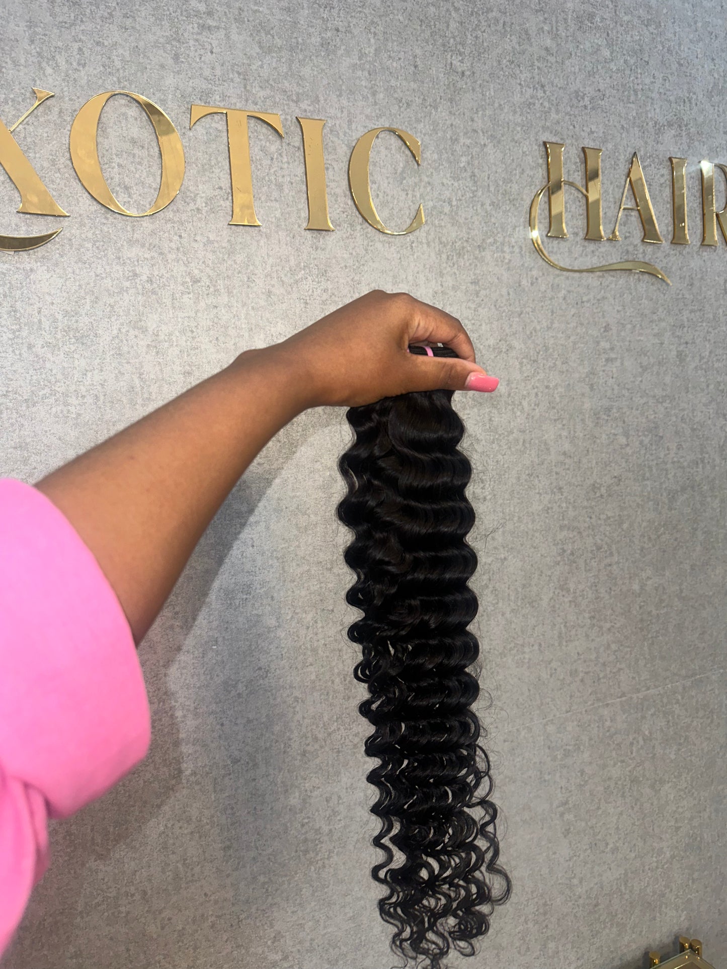 Mongolian curls bundles EACH