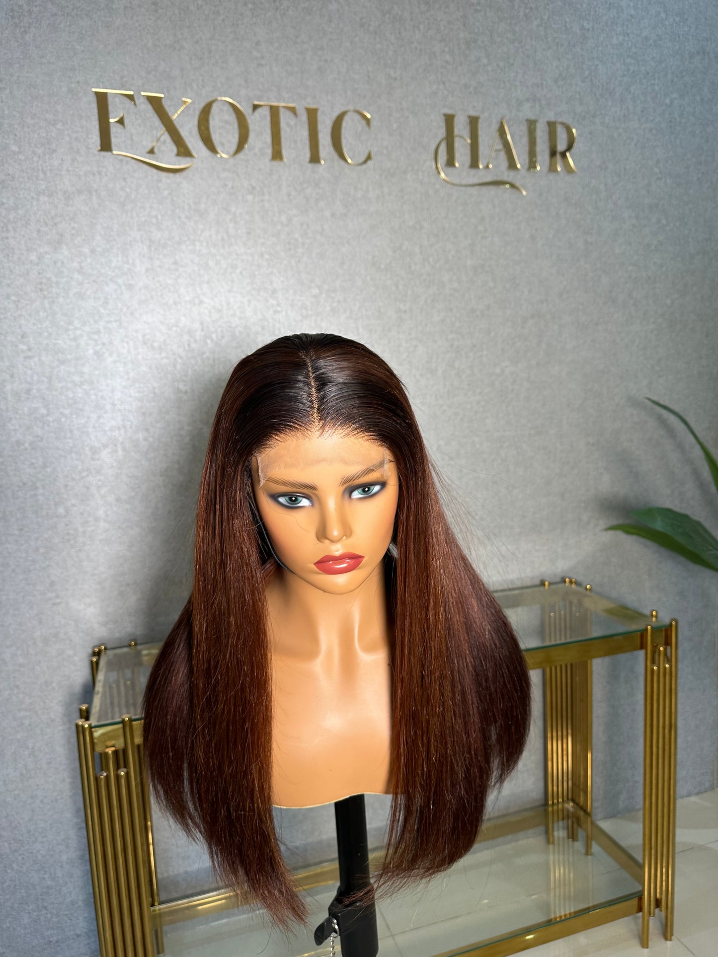 HD 5by5 chocolate brown Double Drawn