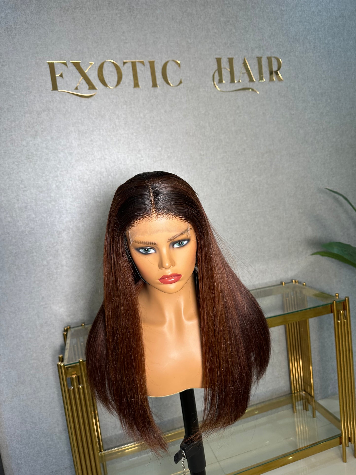 HD 5by5 chocolate brown Double Drawn