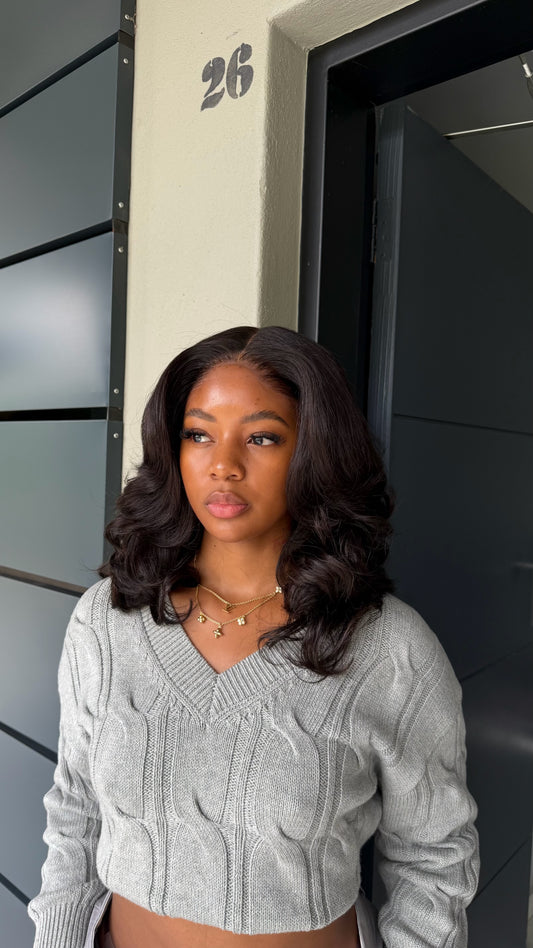 7by7 HD lace Luxury Bodywave Double drawn (Glueless)