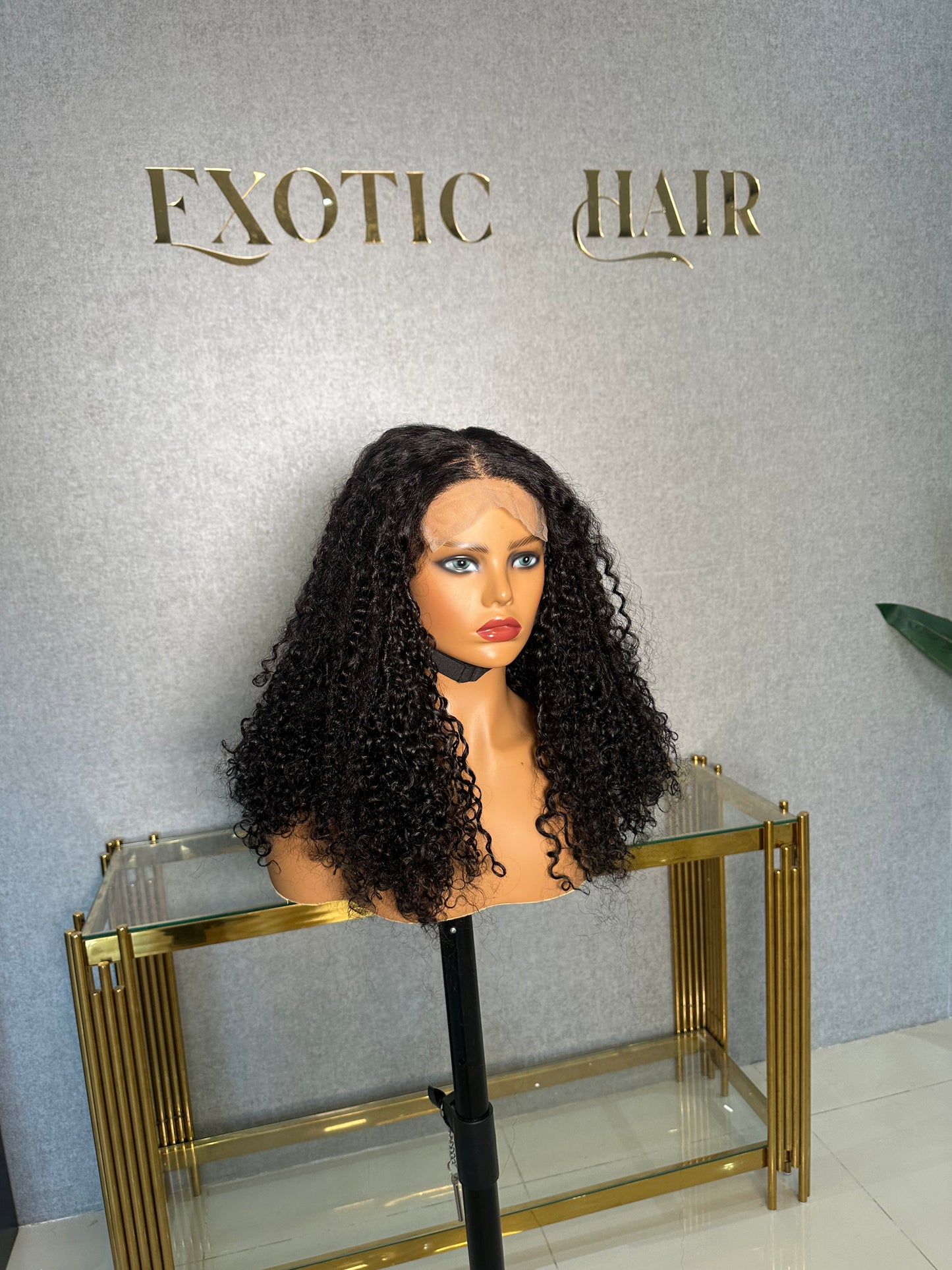5by5 glueless kinky curls DD unit